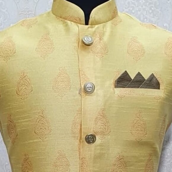 Men's Suit Vest - Luxury Embroidered - Picture 3 of 4